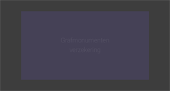 Desktop Screenshot of grafmonumentenverzekering.nl